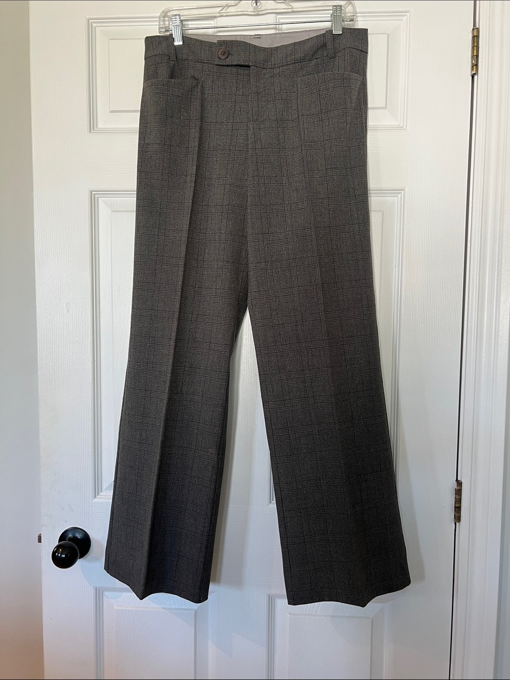 Mexx Charcoal Wide-Leg Dress Pants